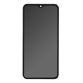 Üveg és LCD képernyő Samsung Galaxy A10s / SM-A107, eredeti, fekete