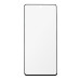 Edzett védőüveg Samsung Galaxy S10 Lite készülékhez, Full Cover 3D, fekete