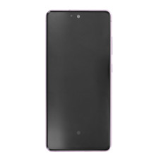 Üveg és LCD képernyő Samsung Galaxy S20 FE / S20 Lite / SM-G780, eredeti, lila