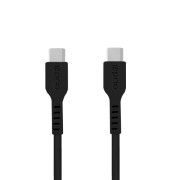 Adatkábel USB-C 2.0-tól USB-C 2.0 tápellátásig, 100 W, fekete, 1,2 m