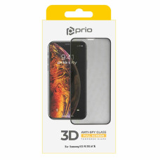 Edzett védőüveg Samsung Galaxy S21 5G telefonhoz, Full Cover 3D, fekete