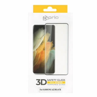 Edzett védőüveg Samsung Galaxy A22 4G telefonhoz, Full Cover 3D