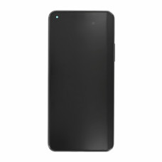 Üveg és LCD képernyő Xiaomi Mi 11 Lite 5G, eredeti (OEM), fekete