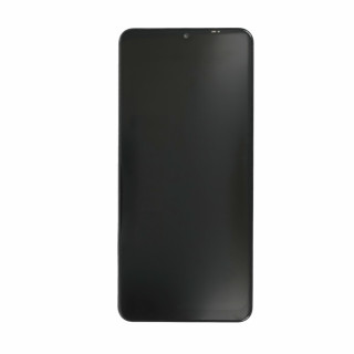 Üveg és LCD képernyő Samsung Galaxy A12 / SM-A125, eredeti (OEM), fekete