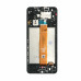 Üveg és LCD képernyő Samsung Galaxy A12 / SM-A125, eredeti (OEM), fekete