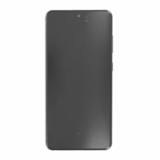 Üveg és LCD képernyő Samsung Galaxy S21 FE 5G / SM-G990, eredeti, fekete