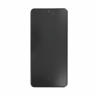 Üveg és LCD képernyő Samsung Galaxy S21 FE 5G / SM-G990, eredeti, fehér