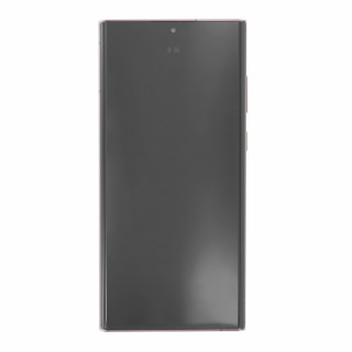 Üveg és LCD képernyő Samsung Galaxy S22 Ultra / SM-G908, eredeti, lila