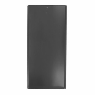 Üveg és LCD képernyő Samsung Galaxy S22 Ultra / SM-G908, eredeti, fehér