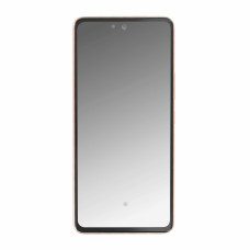 Üveg és LCD képernyő Samsung Galaxy A53 5G / SM-A536, eredeti, narancssárga