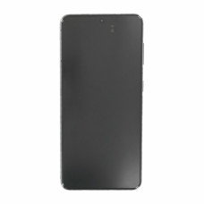 Üveg és LCD képernyő Samsung Galaxy S21 5G / SM-G991, eredeti, szürke