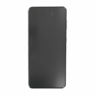 Üveg és LCD képernyő Samsung Galaxy S21 5G / SM-G991, eredeti, szürke