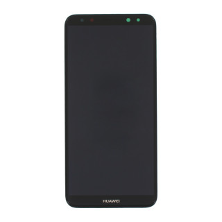Üveg és LCD képernyő Huawei Mate 10 Lite, eredeti (OEM), kék / fekete