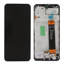 Üveg és LCD képernyő Samsung Galaxy A23 / SM-A235-höz, eredeti, fekete