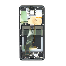 Üveg és LCD képernyő Samsung Galaxy S20 Plus / S20 Plus 5G / SM-G985 / SM-G986, eredeti, fekete