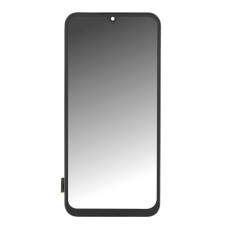 Üveg és LCD képernyő Samsung Galaxy A41 / SM-A415, eredeti (OEM), fekete