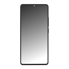 Üveg és LCD képernyő Xiaomi Redmi Note 13 Pro 5G, eredeti (OEM), fekete
