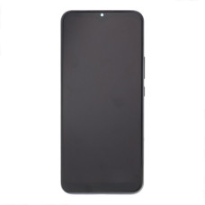 Üveg és LCD képernyő Xiaomi Mi 10 Lite 5G, eredeti (OEM), fekete