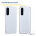 Szilikon tok Samsung Galaxy A57, átlátszó Szilikon tok Samsung Galaxy A57, átlátszó