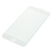Edzett védőüveg iPhone 6 Plus / 6S Plus készülékhez, Full Cover 3D, fehér