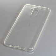 Szilikon tok Huawei Mate 20 Lite telefonhoz, átlátszó