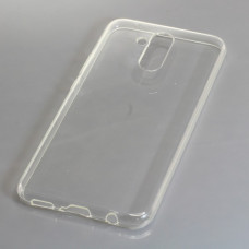 Szilikon tok Huawei Mate 20 Lite telefonhoz, átlátszó