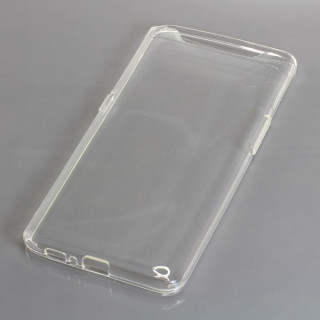 Szilikon tok Samsung Galaxy A90, átlátszó