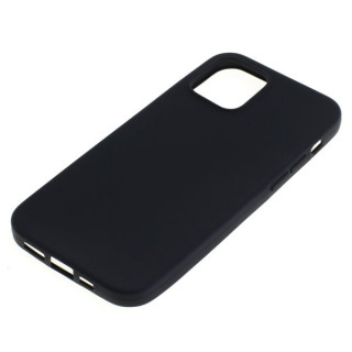Apple iPhone 12 Pro szilikon tok, fekete