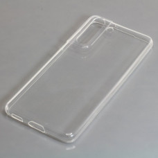 Szilikon tok Samsung Galaxy S21 5G, átlátszó