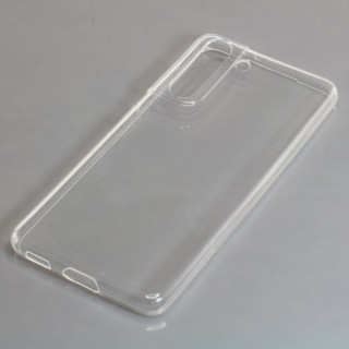 Szilikon tok Samsung Galaxy S21 5G, átlátszó