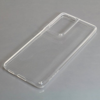 Szilikon tok Samsung Galaxy S21 Ultra 5G, átlátszó