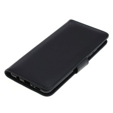 Samsung Galaxy A42 5G PU bőr flip tok, fekete