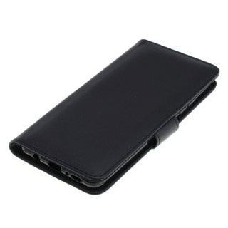 Samsung Galaxy A42 5G PU bőr flip tok, fekete