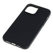 Apple iPhone 13 Pro Max szilikon tok, fekete