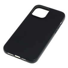 Apple iPhone 13 Pro Max szilikon tok, fekete