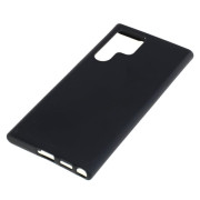Szilikon tok Samsung Galaxy S22 Ultra készülékhez, fekete