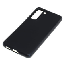 Szilikon tok Samsung Galaxy S21 FE készülékhez, fekete