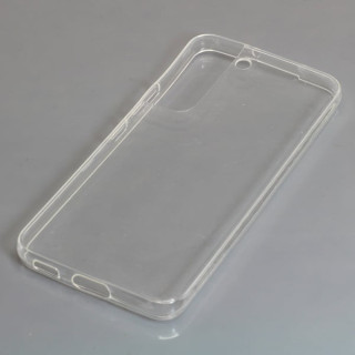 Szilikon tok Samsung Galaxy S22, átlátszó