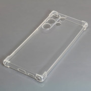 Szilikon tok Samsung Galaxy S22 Ultra készülékhez, átlátszó