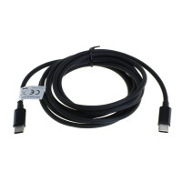 Adatkábel USB-C 2.0-tól USB-C 2.0-ig, tápellátás, 100W, 2m