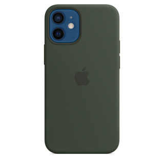 Szilikon tok Apple iPhone 12 Mini, cypress green, original