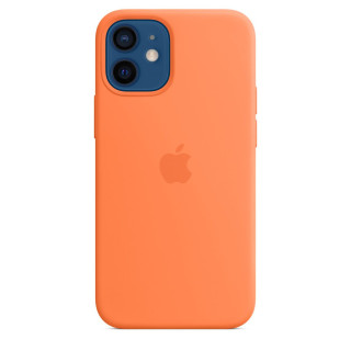 Szilikon tok Apple iPhone 12 Mini, kumquat, original