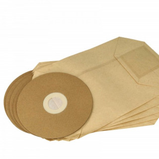 Táskák porszívóhoz Cleancraft FlexCAT 104, papír, 5 db