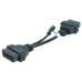 Adapter a Hyundai / Mitsubishi 12 tűstől az OBD2