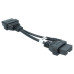 Adapter a Hyundai / Mitsubishi 12 tűstől az OBD2