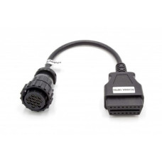 Adapter a Scania 16 tűstől az OBD2