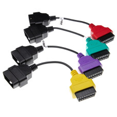 Adapter az Alfa Romeo / Fiat / Lancia 16 tűstől az OBD2, MultiECUScan