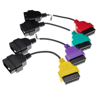 Adapter az Alfa Romeo / Fiat / Lancia 16 tűstől az OBD2, MultiECUScan Adapter az Alfa Romeo / Fiat / Lancia 16 tűstől az OBD2, MultiECUScan