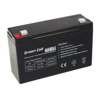Green Cell AGM akkumulátor 6V 12Ah